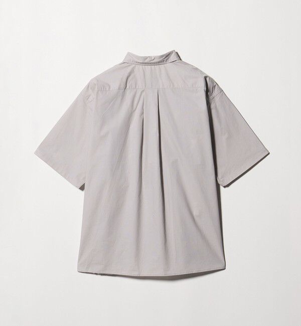 NICE WEATHER「＜NICE WEATHER＞プレーンオーバー ショートスリーブシャツ」|シャツ・ブラウス|