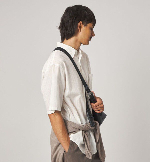 STEVEN ALAN「＜Steven Alan＞ AKIHA ストライプ レギュラーカラー ショートスリーブ シャツ」|シャツ・ブラウス|