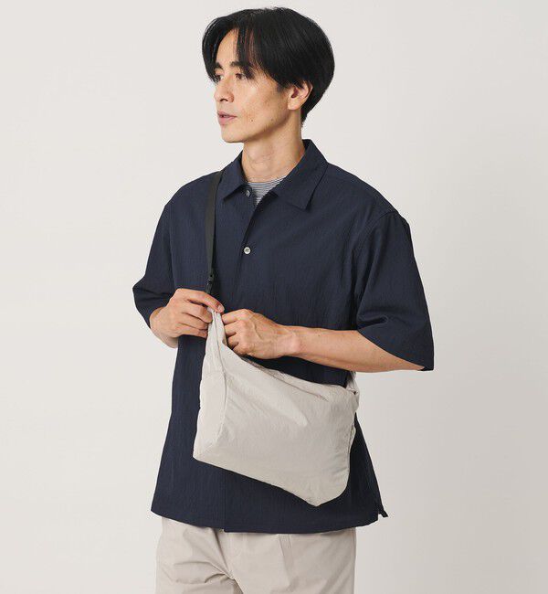 BEAUTY&YOUTH UNITED ARROWS「ライト ナイロン クロス ショルダーバッグ スモール」|ショルダー・メッセンジャー|NATURAL