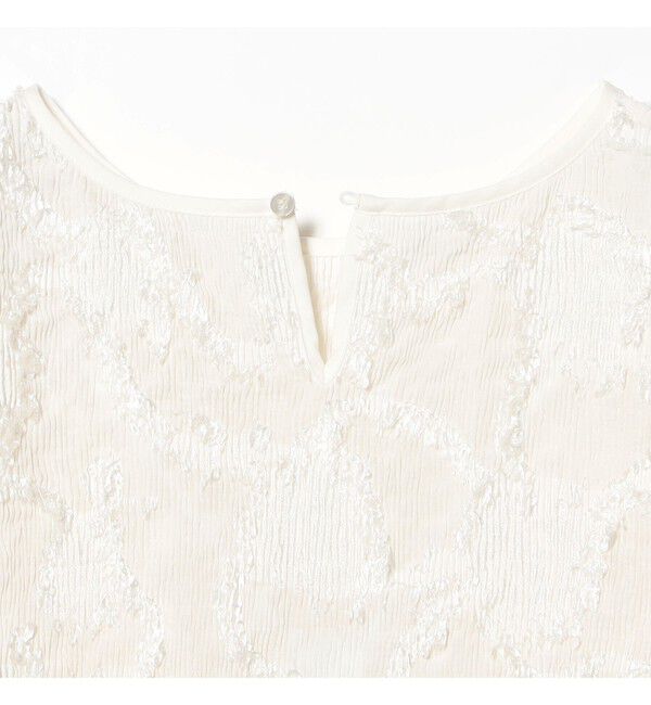 Ray BEAMS 「シュリンク ジャカード トップス」|Tシャツ・カットソー|