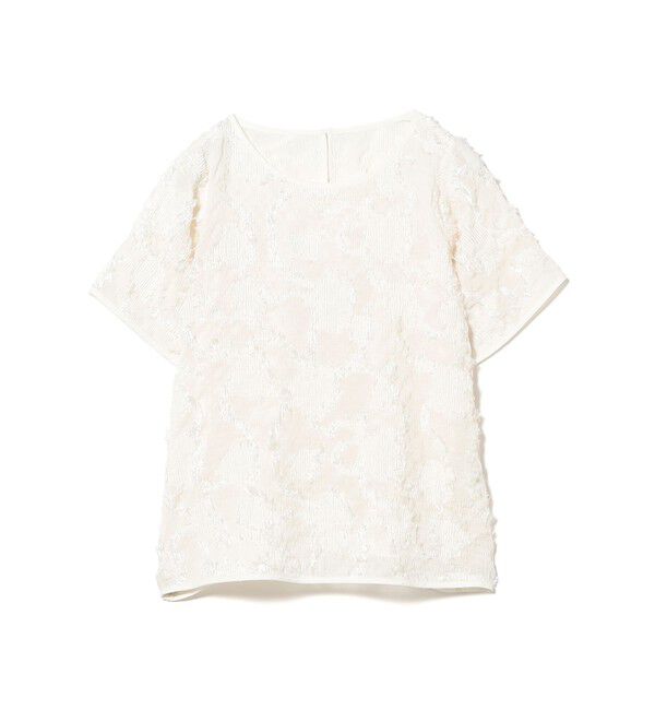 Ray BEAMS 「シュリンク ジャカード トップス」|Tシャツ・カットソー|
