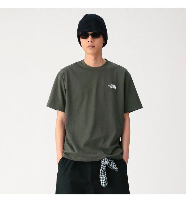 BEAMS「THE NORTH FACE / S/S Back Square Traverse Logo Tee」|Tシャツ・カットソー|