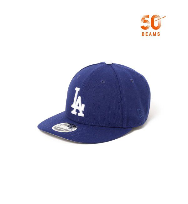 BEAMS「BEAMS｜【別注】NEW ERA / 50th LP 9FIFTY MLB Cap｜50周年記念 スペシャルデザイン｜9Fifty型 MLBロゴ 」|キャップ・キャスケット|DODGERS