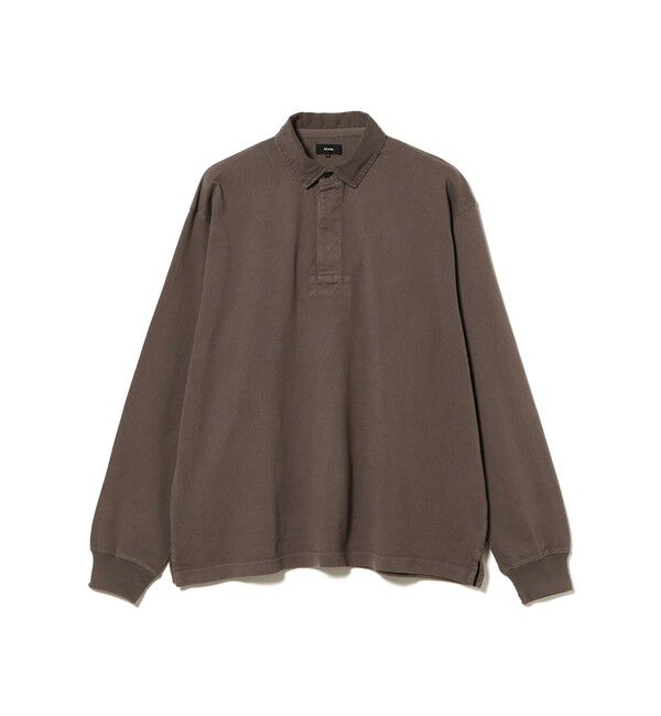 BEAMS「ガーメントダイ ラガーシャツ」|ポロシャツ|