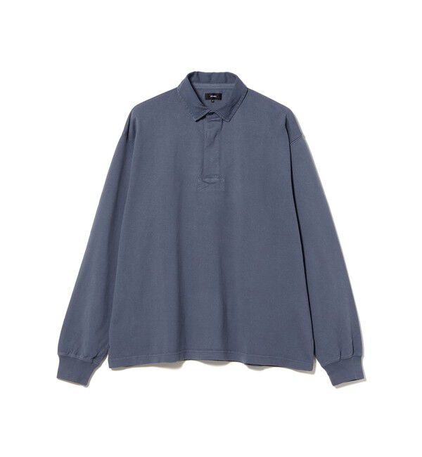 BEAMS「ガーメントダイ ラガーシャツ」|ポロシャツ|