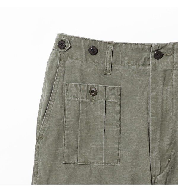 BEAMS PLUS「NIGEL CABOURN / ARMY CARGO PANT - RIPSTOP PIGMENT」|チノ|