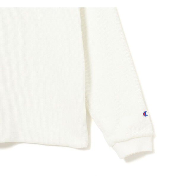 BEAMS「【別注】Champion / リバーシブル ロングスリーブ Tシャツ」|Tシャツ・カットソー|