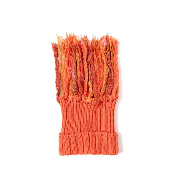 BEAMS「【別注】HICOSAKA / 2Way Fringe Watch & Neck Warmer」|キャップ・キャスケット|V_ORANGE