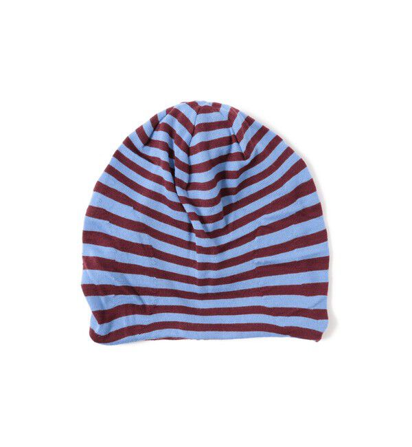 BEAMS「【別注】HICOSAKA / Neo 3d beanie」|キャップ・キャスケット|BURGUNDY/SAX