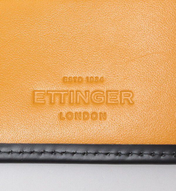 SHIPS「ETTINGER: ブライドルレザー 二つ折り 財布 ウォレット」|財布|