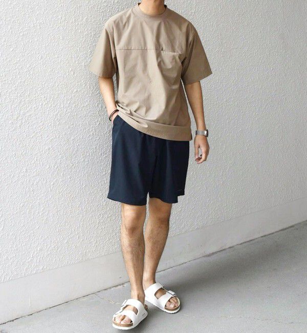 SHIPS any「SHIPS any: 360&deg; THE CIRCLE STRETCH ポケット Tシャツ(セットアップ対応)◇」|Tシャツ・カットソー|