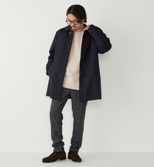 SHIPS Colors 「SHIPS Colors:〈撥水・防風〉sorona(R) 中綿 ステンカラーコート」|ステンカラーコート|