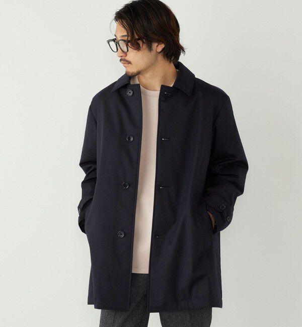 SHIPS Colors 「SHIPS Colors:〈撥水・防風〉sorona(R) 中綿 ステンカラーコート」|ステンカラーコート|