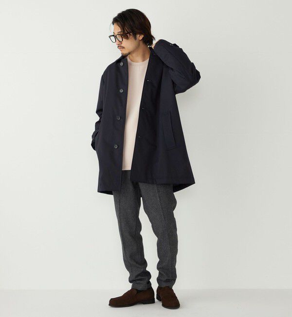 SHIPS Colors 「SHIPS Colors:〈撥水・防風〉sorona(R) 中綿 ステンカラーコート」|ステンカラーコート|