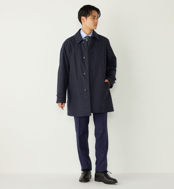 SHIPS Colors 「SHIPS Colors:〈撥水・防風〉sorona(R) 中綿 ステンカラーコート」|ステンカラーコート|