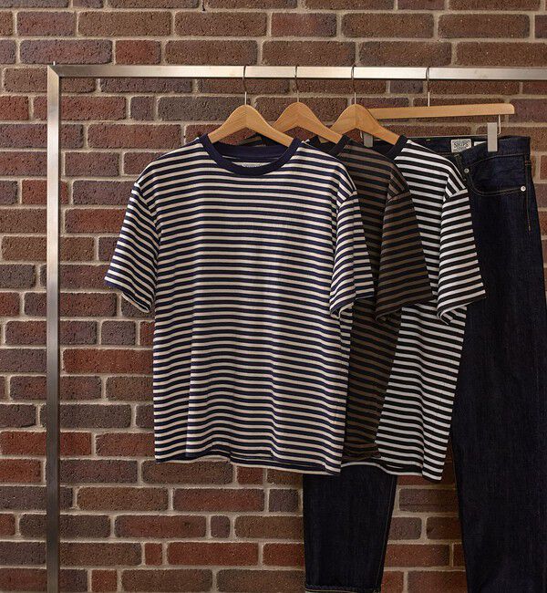 SHIPS「SHIPS: AUTHENTIC ボーダー Tシャツ ショートスリーブ」|Tシャツ・カットソー|