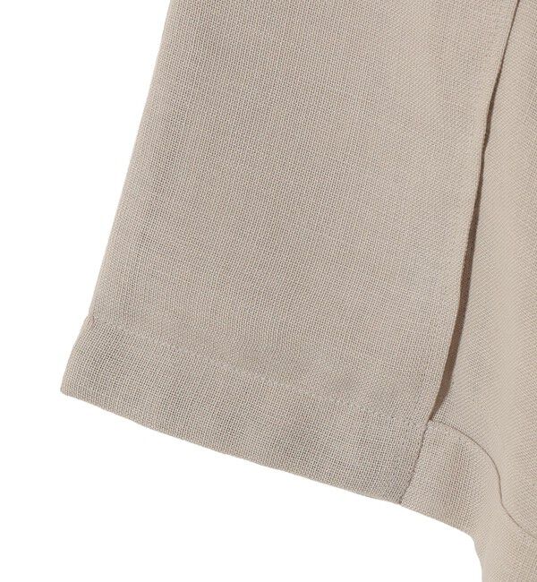 SHIPS for women「〈手洗い可能〉麻調 メッシュ ジャケット シャツ」|シャツ・ブラウス|