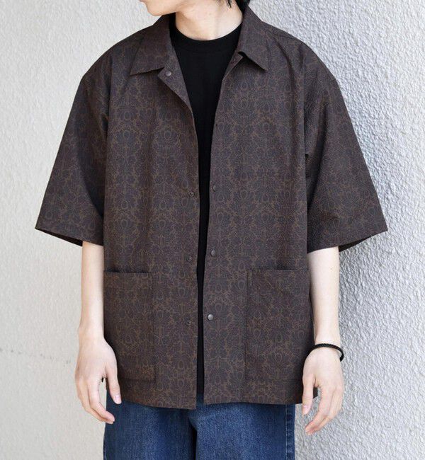 SHIPS any「SHIPS any:〈撥水/軽量/ストレッチ〉SOLOTEX(R) シアサッカー キャンプポケット シャツ◇」|シャツ・ブラウス|