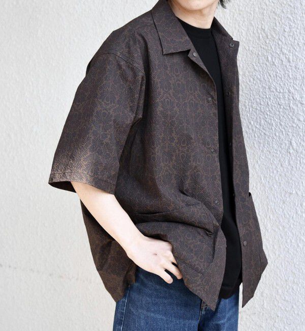 SHIPS any「SHIPS any:〈撥水/軽量/ストレッチ〉SOLOTEX(R) シアサッカー キャンプポケット シャツ◇」|シャツ・ブラウス|