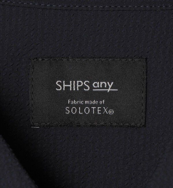 SHIPS any「SHIPS any:〈撥水/軽量/ストレッチ〉SOLOTEX(R) シアサッカー キャンプポケット シャツ◇」|シャツ・ブラウス|
