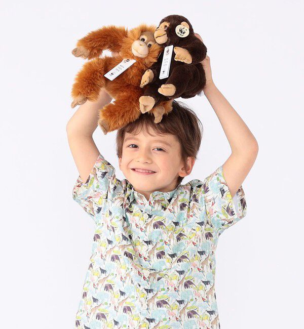 SHIPS KIDS「BON TON TOYS:WWF orangutan/chimpanzee ぬいぐるみ」|その他ベビー用品|