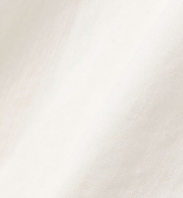 SHIPS Colors 「SHIPS Colors:〈洗濯機可能〉ユーロリネン (EURO Linen) フレンチスリーブ ビッグ シャツ◇」|シャツ・ブラウス|