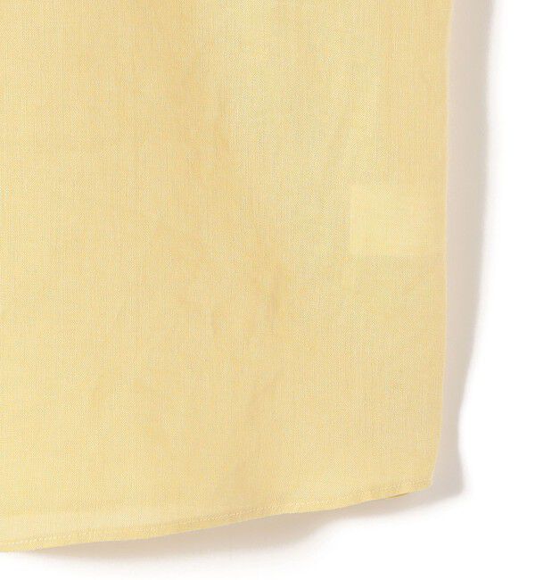 SHIPS Colors 「SHIPS Colors:〈洗濯機可能〉ユーロリネン (EURO Linen) フレンチスリーブ ビッグ シャツ◇」|シャツ・ブラウス|