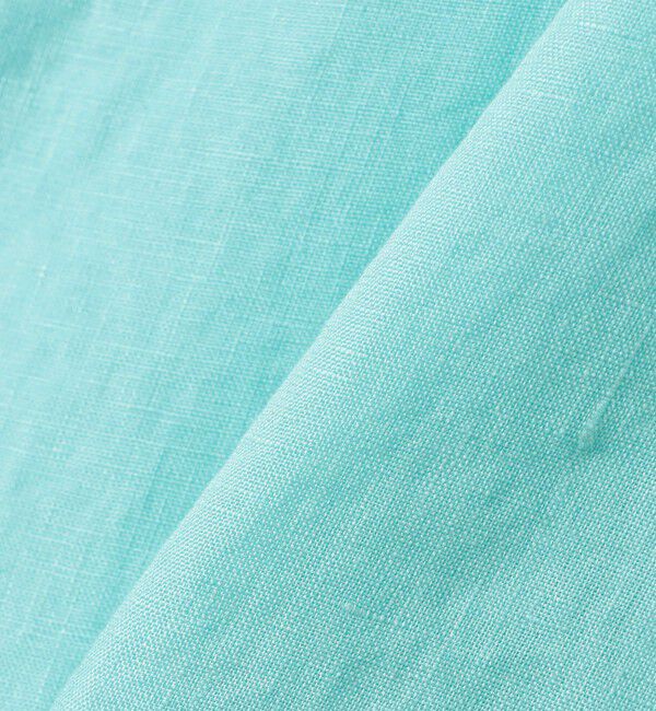 SHIPS Colors 「SHIPS Colors:〈洗濯機可能〉ユーロリネン (EURO Linen) フレンチスリーブ ビッグ シャツ◇」|シャツ・ブラウス|