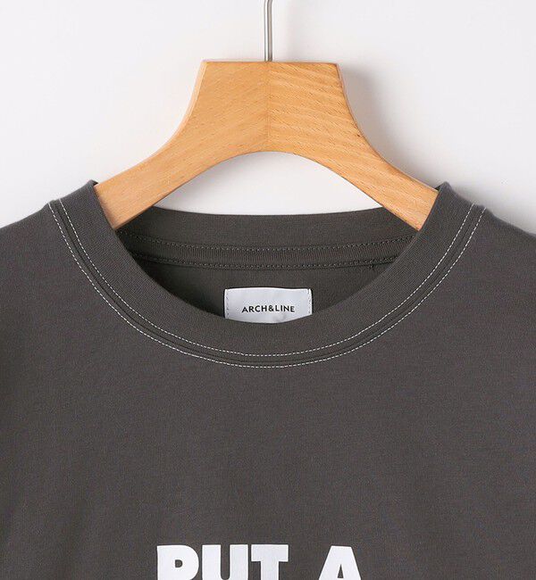 SHIPS KIDS「ARCH&LINE: 145～155cm /プリント 長袖 Tシャツ」|Tシャツ・カットソー|