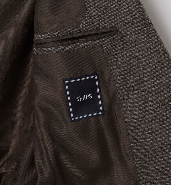 SHIPS「SHIPS: ラグジュアリー FOX BROTHERS フランネル ピンヘッド スーツ」|スーツ|