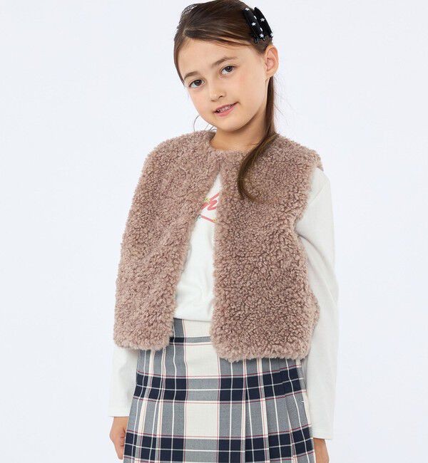 SHIPS KIDS「SHIPS KIDS:ベロア (ポリエステル) スター ヘアクリップ セット」|その他|