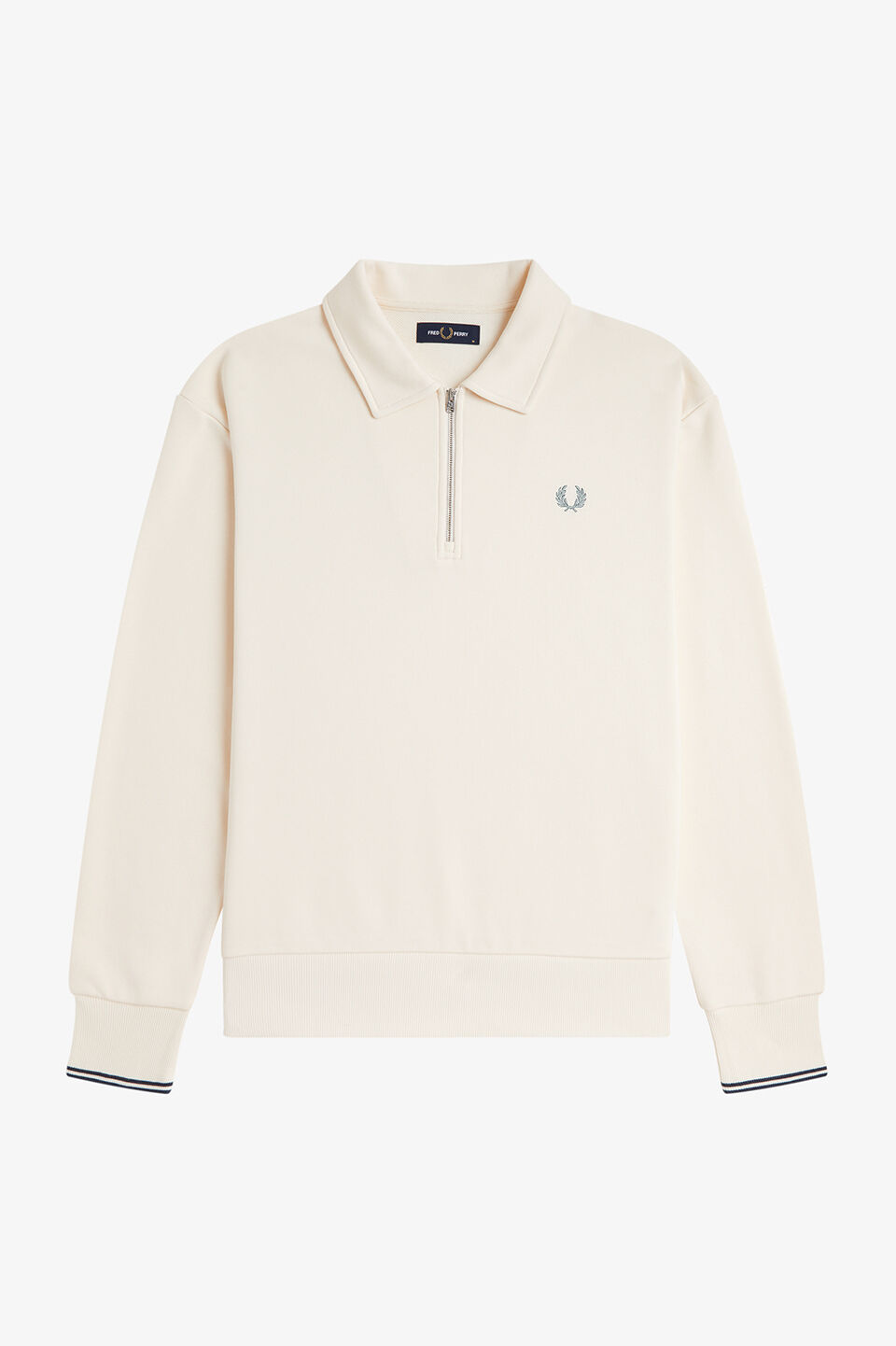 FRED PERRY 「FRED PERRY／Half Zip Collared Sweatshirt／ハーフジップカラースウェットシャツ」|スウェット・ジャージ|
