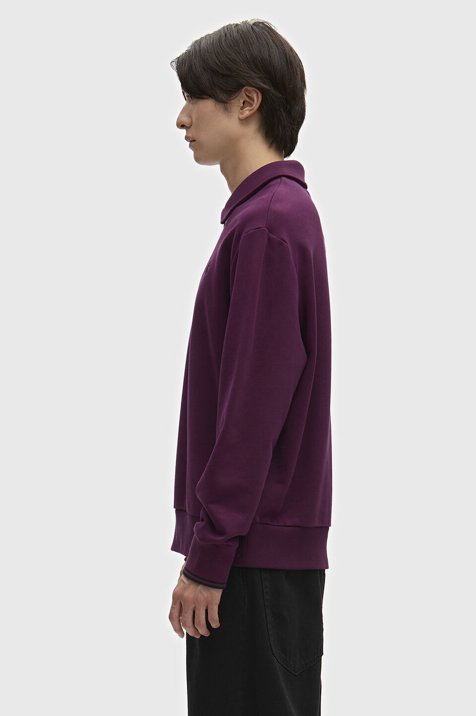 FRED PERRY 「FRED PERRY／Half Zip Collared Sweatshirt／ハーフジップカラースウェットシャツ」|スウェット・ジャージ|