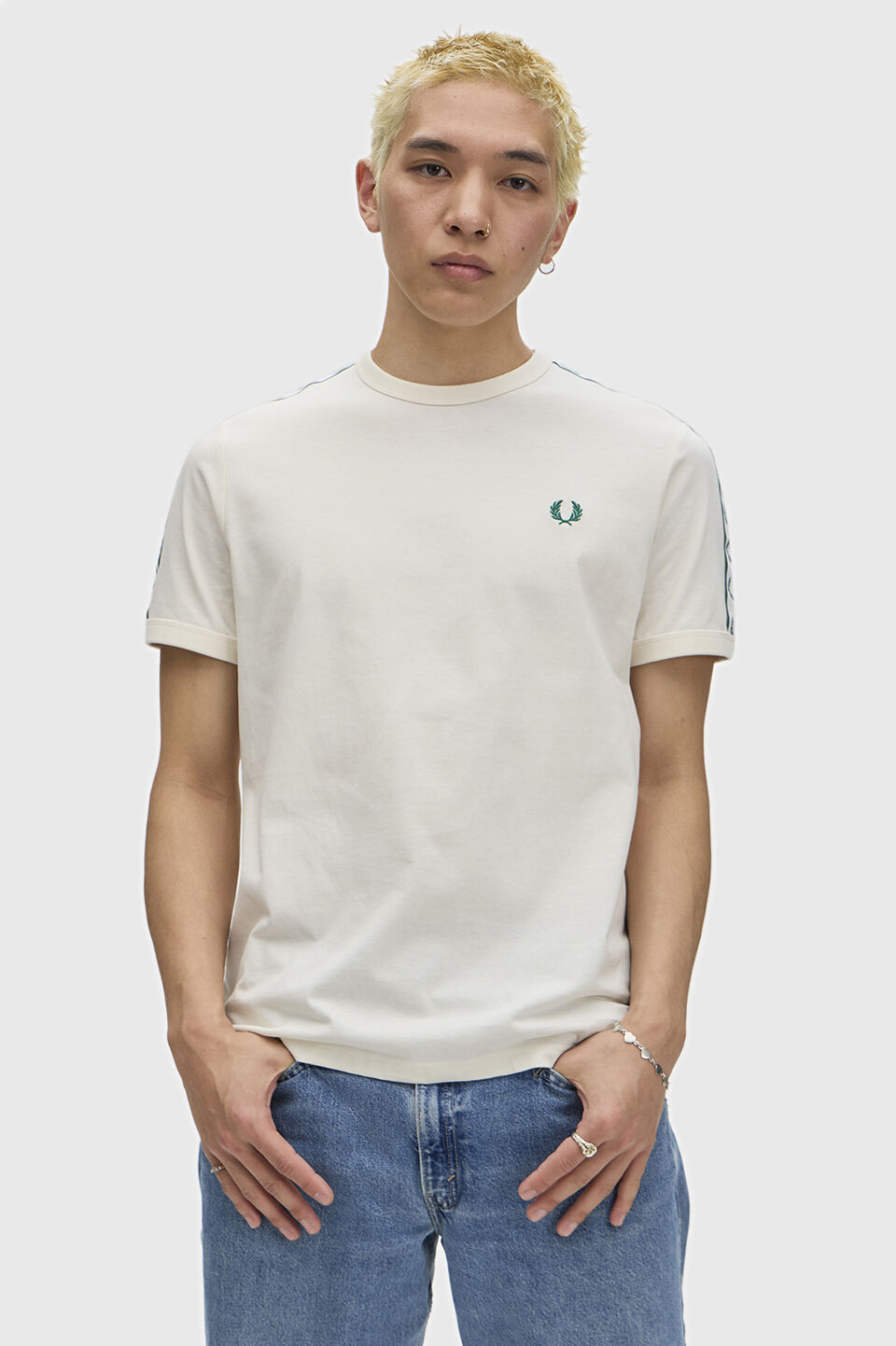 FRED PERRY 「Contrast Tape Ringer T-Shirt／コントラストテープリンガーTシャツ」|Tシャツ・カットソー|