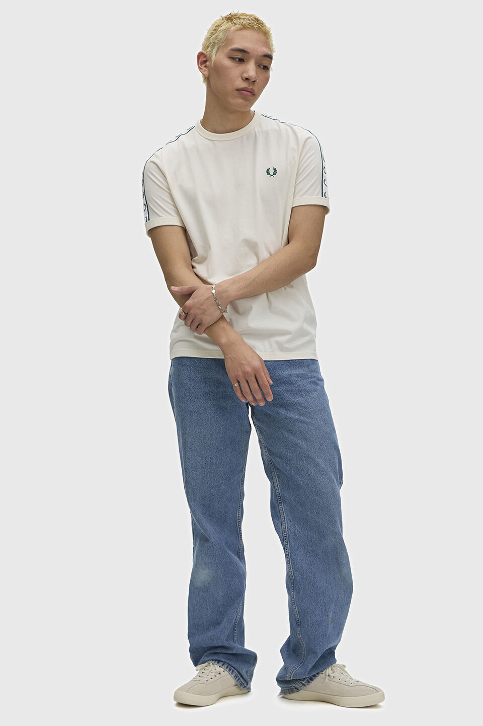 FRED PERRY 「Contrast Tape Ringer T-Shirt／コントラストテープリンガーTシャツ」|Tシャツ・カットソー|