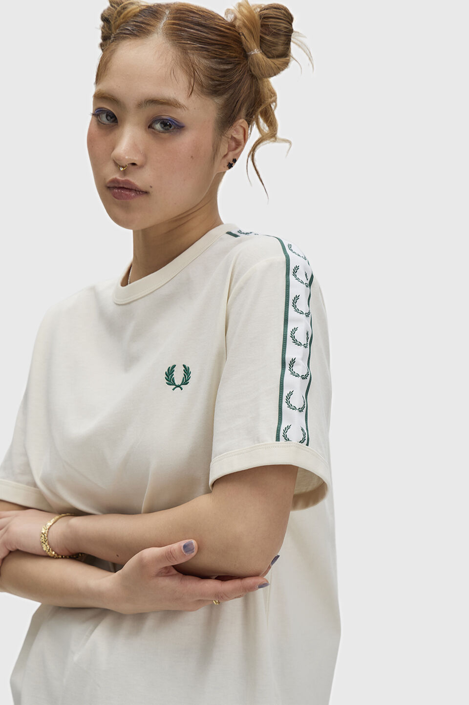 FRED PERRY 「Contrast Tape Ringer T-Shirt／コントラストテープリンガーTシャツ」|Tシャツ・カットソー|