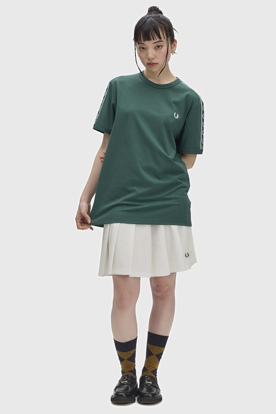 FRED PERRY 「Contrast Tape Ringer T-Shirt／コントラストテープリンガーTシャツ」|Tシャツ・カットソー|