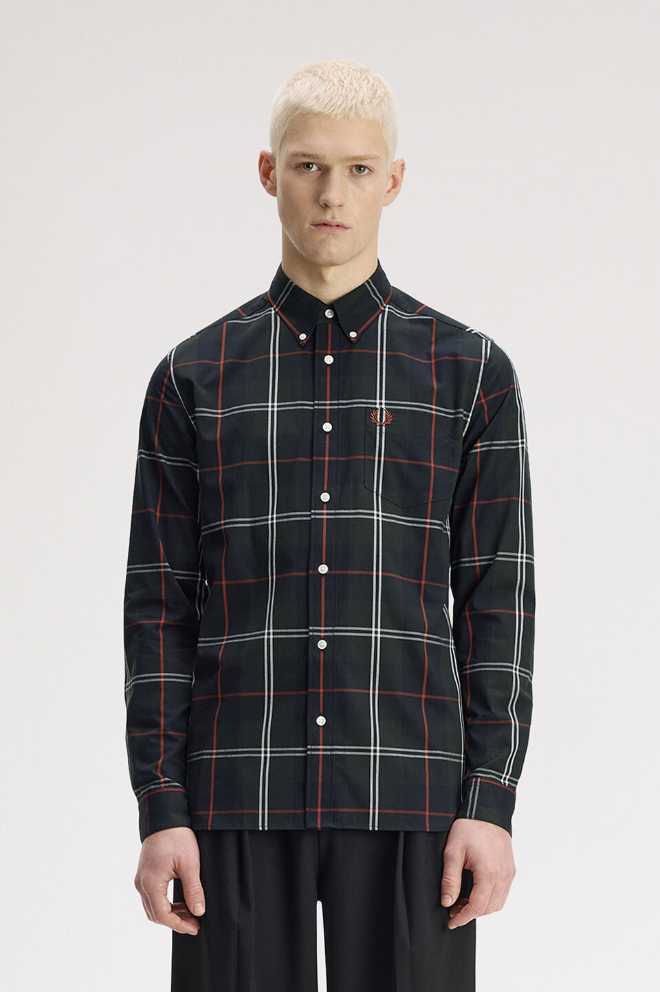 FRED PERRY 「FRED PERRY／Poplin Tartan Shirt／ポプリンタータンチェックシャツ」|シャツ・ブラウス|