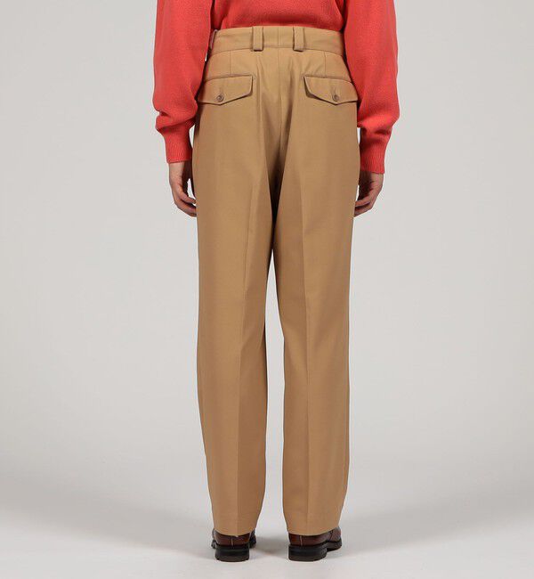 TOMORROWLAND BUYING WEAR「Tangent FRENCH ARMY CHINO コットンツイル ワイドトラウザーズ」|スラックス|