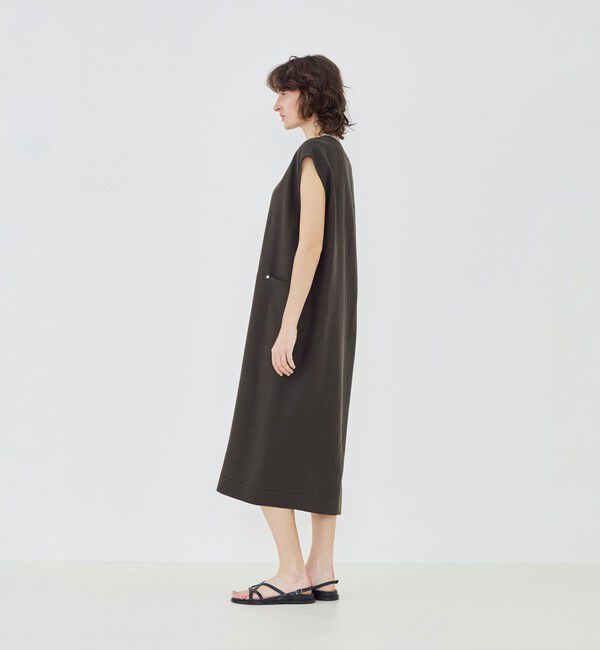 GALERIE VIE「リブコンビフレンチリネン フレンチスリーブワンピース」|ワンピース|