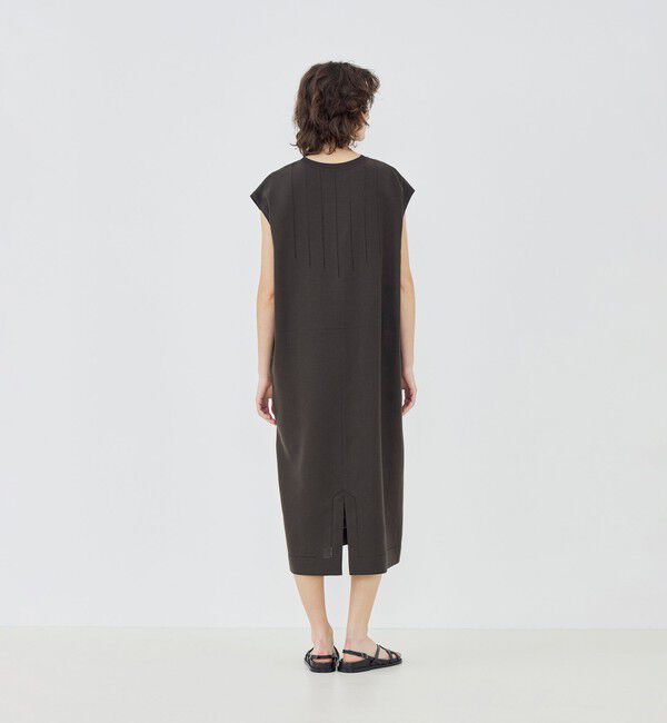GALERIE VIE「リブコンビフレンチリネン フレンチスリーブワンピース」|ワンピース|