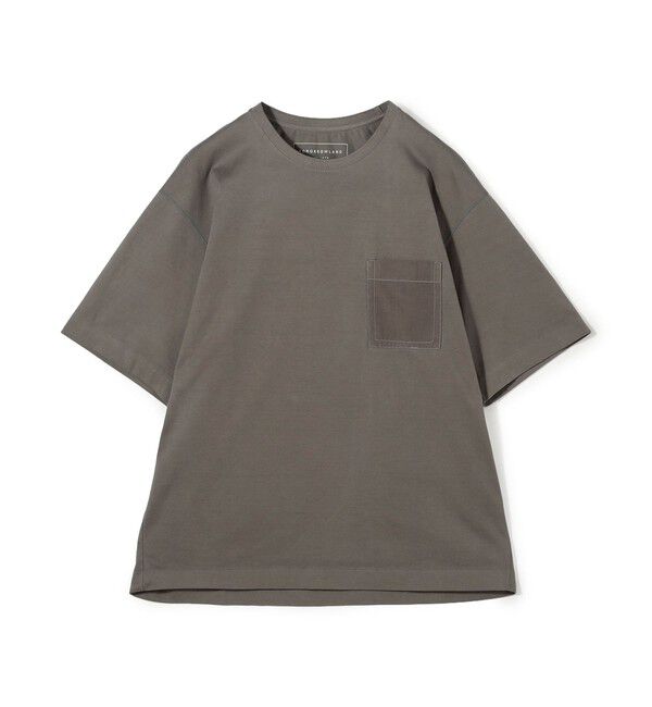 TOMORROWLAND MENS「コットン ヘビーピューリティー天竺Tシャツ」|Tシャツ・カットソー|13 グレー