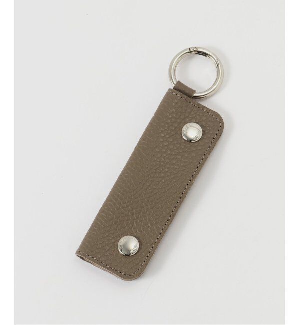  「【blancle/ ブランクレ】S.LETHER Key coin case」|キーケース|グレー