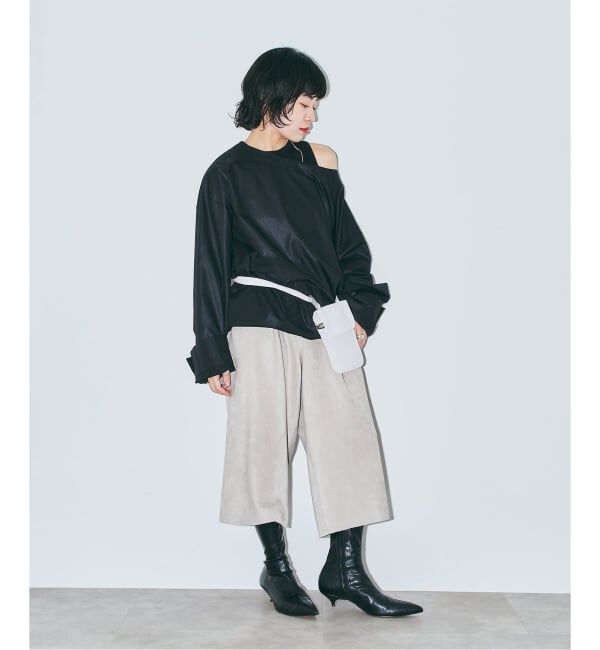  「CHINTS LONG SLEEVE：ブラウス」|シャツ・ブラウス|