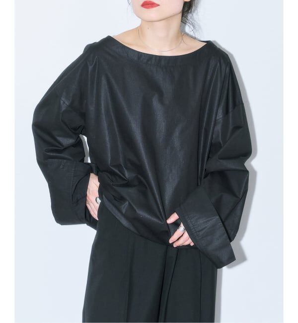  「CHINTS LONG SLEEVE：ブラウス」|シャツ・ブラウス|