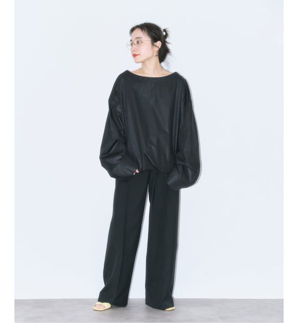  「CHINTS LONG SLEEVE：ブラウス」|シャツ・ブラウス|