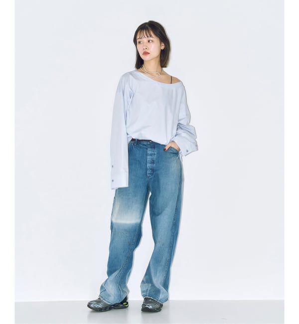  「CHINTS LONG SLEEVE：ブラウス」|シャツ・ブラウス|