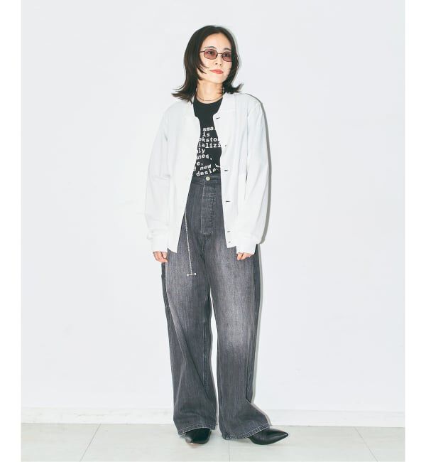  「《予約》SWEAT BLOUSON：カーディガン」|カーディガン|