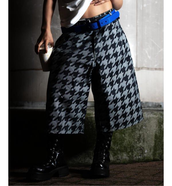 JOINT WORKS「SAGE / セイジ 5age Houndstooth Denim Shorts」|その他|
