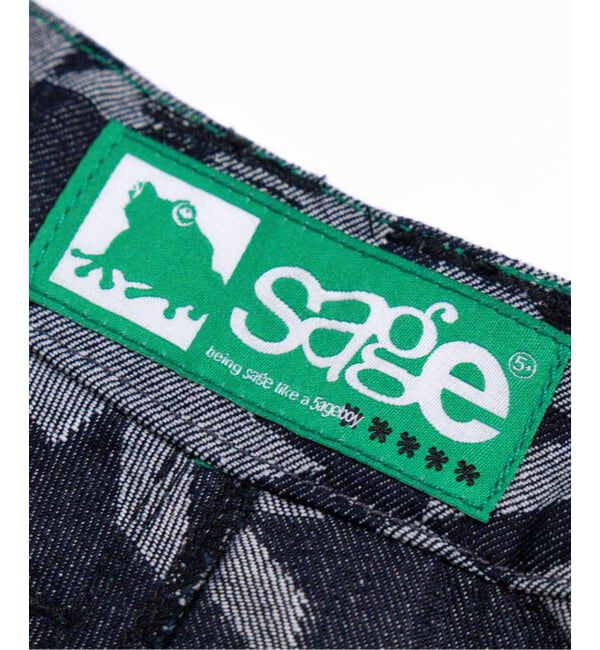 JOINT WORKS「SAGE / セイジ 5age Houndstooth Denim Shorts」|その他|
